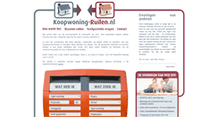 Desktop Screenshot of koopwoning-ruilen.nl